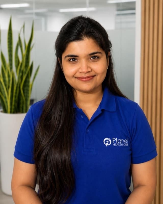 Anushka Singh, Physiotherapy Assistant at Planet Health Care