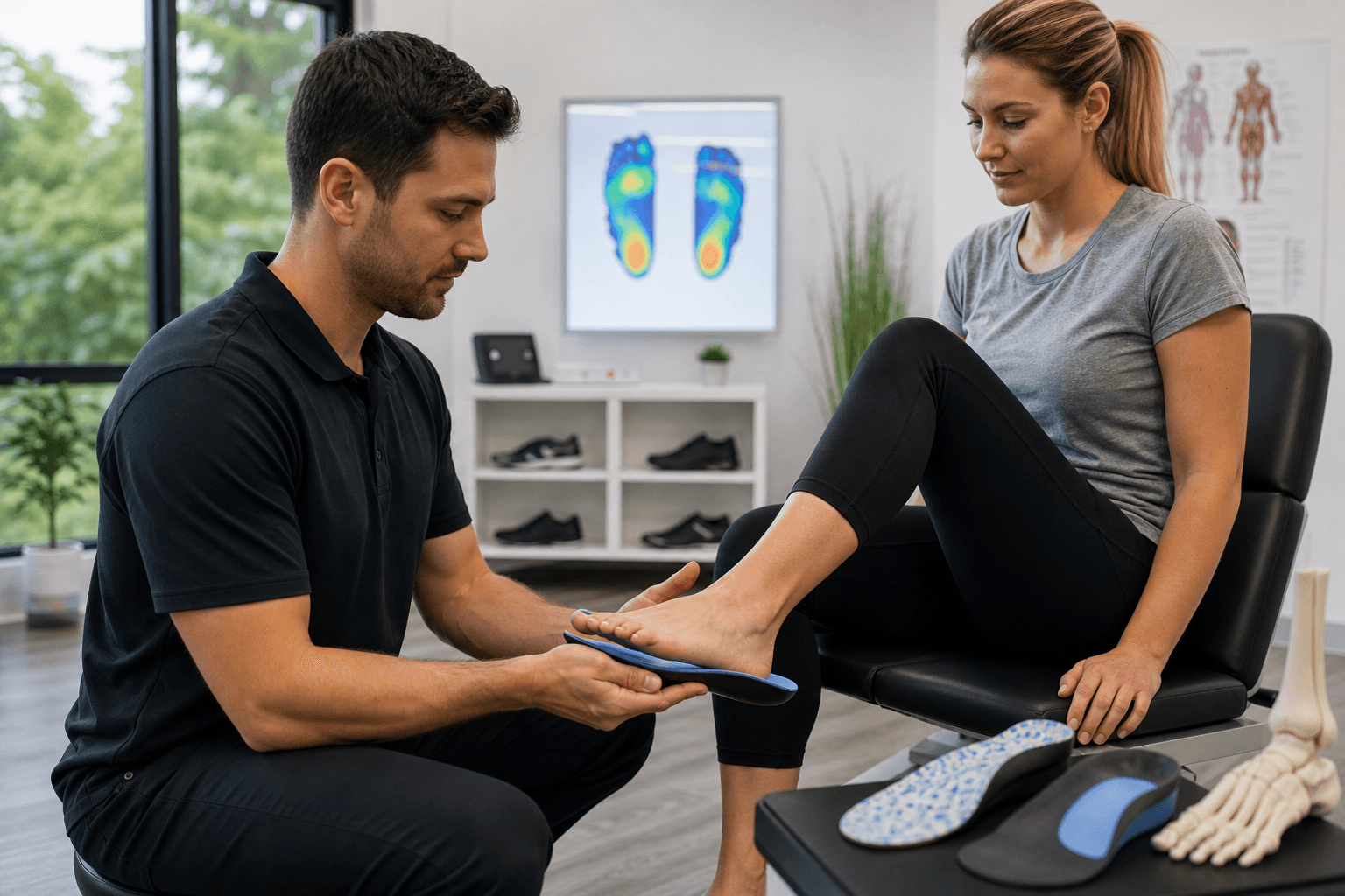 How do I prepare for custom orthotics in London, Ontario?